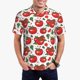 thumbnail image 1 of Fotbe Hand Drawn Tomatoes Camiseta Polo de Golf para Hombre con Estampado – Camisa Deportiva Transpirable con Cuello Abotonado-Medium, 1 of 6