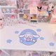 thumbnail image 4 of Accesorios Kawaii Sanrio Hello Kitty Melody Cinnamoroll, alfombrilla de mesa de dibujos animados, antideslizante, antigrasa, alfombrilla de ratón, regalo, 4 of 4
