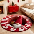 thumbnail image 4 of Christmas Rug, Christmas Welcome Rug, 3D Christmas Doorway Rug, Christmas Rugs for Living Room, Christmas Decorations for Bedroom Bathroom and Home, Christmas Decorations (60 * 60cm, Style 20), 4 of 4
