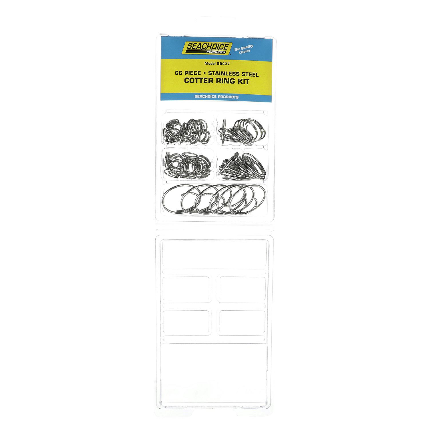 Seachoice 59436 Stainless Steel Tapping and Machine Screw Kit, 1,008 Piece