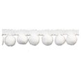 thumbnail image 2 of Belagio 1.25" Wide x 10 Yards, Pom Trim, 1 Bolt, White, 2 of 2