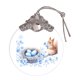 thumbnail image 4 of Uuiauoio Glass Easter Ornament 2D Flat Pendant with Bunny Egg Designs for Tree Gift Basket Filler Holiday Party Decorations Keepsake, 4 of 5