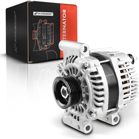 A-Premium Alternator Compatible with Ford Escape 09-12, Fusion 10-12 & Mazda Tribute 09-11 & Mercury Mariner 09-11, Milan 10-11, V6 3.0L, 12V 150Amp Clockwise 6-Groove Pulley, Replace# 9L8T10300AB