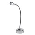 thumbnail image 1 of Spptty Lampe de Lecture Réglable, Lampe Murale Flexible, 3W 85-265V Moderne Argent LED Appliques Flexibles Col de Cygne Chambre à Coucher Lampe de Lecture, 1 of 8