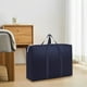 thumbnail image 5 of Bolsa de equipaje, bolsa de almacenamiento de viaje, gran capacidad, plegable, portátil, estructura de metal, para oficina, asa resistente, tela duradera, expandible, ligera, para viajes., 5 of 6