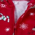 thumbnail image 5 of Family Matching Christmas Hoodie Jumpsuit Pajamas Sleepwear Deer Long Sleeve Sweatshirt Bodysuit Homewear Outfits, 5 of 5