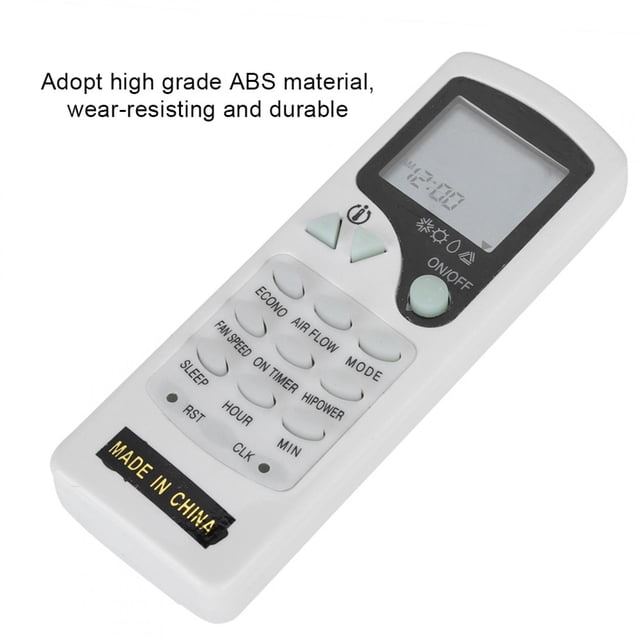 Ccdes Mando a distancia para aire acondicionado, Material ABS, mando a distancia duradero para aire acondicionado, para Chigo Chigo ZH-LW03 ZH/LW-03