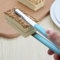 thumbnail image 4 of Cheers Food Tongs Long Handle Multipurpose Stainless Steel BBQ Serrated Tips Food Clips for Kitchen, 4 of 8