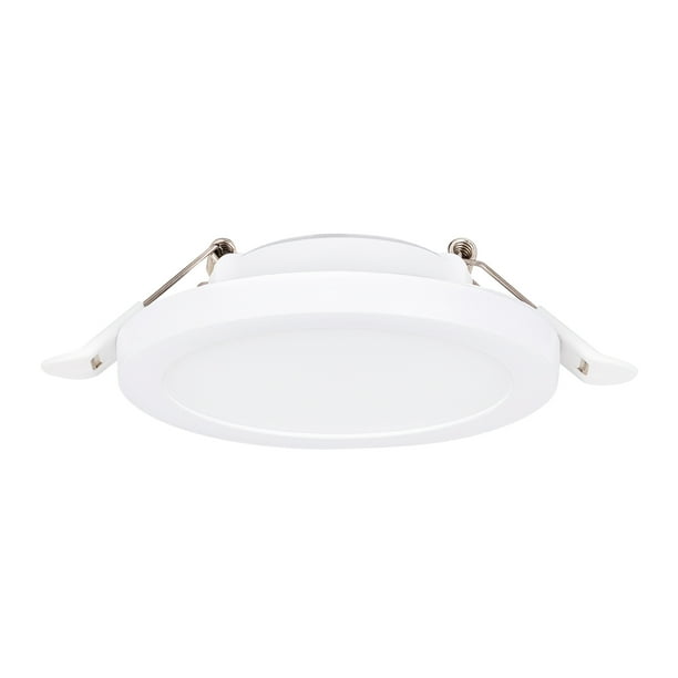 Estevez luminario LED empotrable FLAT DECO CCT, 6 Watts, 3 temperaturas, regulable, blanco