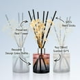thumbnail image 3 of Lino fresco Reed Diffuser Brakula, paquete de 3 unidades, jazmín blanco y lavanda, 3 of 7