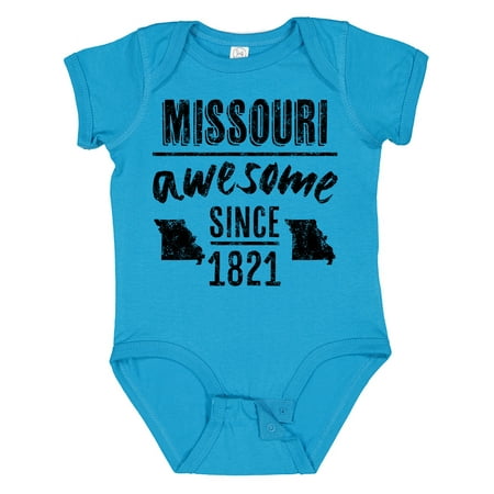 

Inktastic Missouri Awesome Since 1821 Boys or Girls Baby Bodysuit
