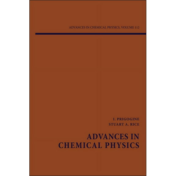 Advances in Chemical Physics Advances in Chemical Physics, Volume 112, Book 129, (Hardcover)