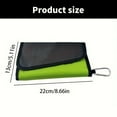 thumbnail image 3 of Fishing Lure Storage Wallet Fishing Tackle Bag with Carabiner Fishing Tackle 6 Pocket Baits Case Artificial Baits Bag, 3 of 9