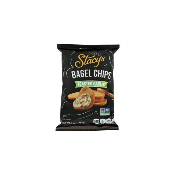 Stacy's Pita Chips Bagel Chips - Toasted Garlic (Pack of 5)