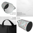 thumbnail image 4 of Balery Cute Rabbit And Heart Round Laundry Basket with Handles Waterproof Freestanding Laundry Hamper for Clothes Toys in the Dorm and Family-, 4 of 8