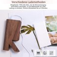 thumbnail image 3 of Wooden Folding Book Lamp, R-shaped Led Book Light, Usb Rechargeable Table Lamp, Bedside Lamp, Book Light Beautiful Decorative Lamps For Kids Parents H, 3 of 5