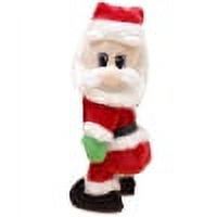 Electric Santa Claus Toy Plastic Christmas Twerking Figure Doll Funny Singing Shaking Hip Santa Decoration for Christmas Party Kindergarten Gift
