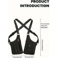 thumbnail image 6 of 2026 New Premium Leather Adjustable Underarm Shoulder Bag for Men, Anti-Theft Hidden Adjustable Strap(Black), 6 of 6