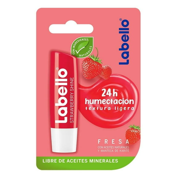 Bálsamo labial Labello fresa 4.8 g