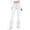 White, variant on Tqcoqu Womens Wide Leg Flare Jeans High Waisted Jeans Baggy Lounge Stretchy Denim Pants Trendy Bell Bottom,Beige,Women's S-XXXL