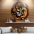 thumbnail image 2 of Designart 'Perspectives of Inner Paint' Abstract Metal Artwork, 2 of 5