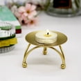 thumbnail image 3 of Decretación Diaria Estilo Hoja Platón Oro Vela 12 × 11 × 5 Estilo Europa Vela Regalo Cena Decretacin de Mesa, 3 of 7