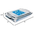 thumbnail image 4 of Anchor Hocking Oven Basics Glass Baking Dishes, Rectangular Value Pack, Set of 2, 4 of 4