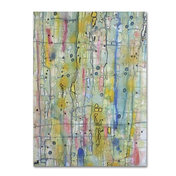 Trademark Fine Art "Air du Temps 1" Canvas Art by Sylvie Demers