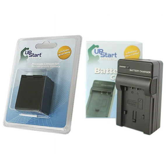 Canon VIXIA HG20 Battery and Charger - Replacement for Canon BP-827 Digital Camcorder Batteries and Chargers (Decoded, 3400mAh, 7.4V, Lithium-Ion)
