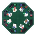 thumbnail image 2 of 48"/120cm Blackjack Poker Game Table Top Folding 8 Player Fit Various Desktop, 2 of 7