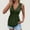 Blackish Green, variant on Only Moment Womens Plus Size Tank Tops V Neck Casual Cute Summer Spaghetti Strap Women's Peplum Tank Tops Blackish Green,S