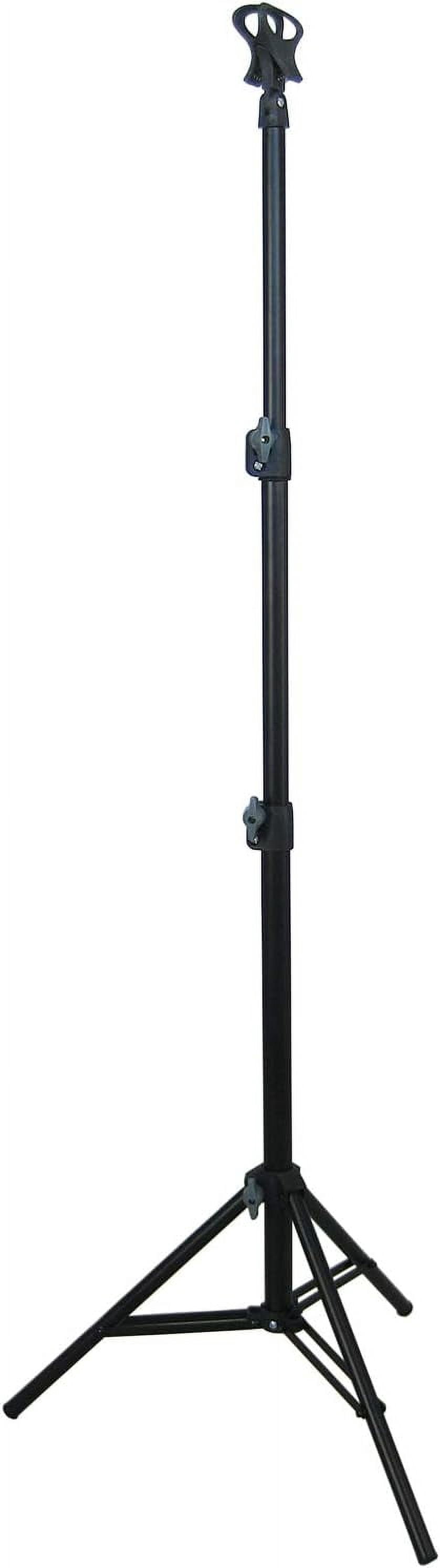 LINCO 5 ft Adjustable Metal Microphone Stand with Carrying Bag Universal Mic Mount (2.5’ft-5’ft)-Black 8805