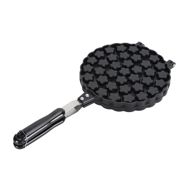 Waffle Baking Mould Pan, Petal Shape Uniform Heat Conduction Easy Release Heat Resistant Waffle Baking Pot for Household Kitchen
