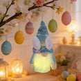 thumbnail image 4 of Small Pendant Light Easter Luminous Faceless Doll Cloth Hanging Ornament for Window Party Gnome Decor, 4 of 6