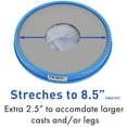 thumbnail image 6 of Water Proof Extra Wide Leg Cast Cover - XL - Extra Large for Shower by TKWC Inc - #5739 - Watertight Foot Protector, 6 of 8