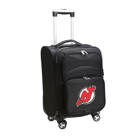 MOJO Black New Jersey Devils 21 Softside Spinner Carry-On