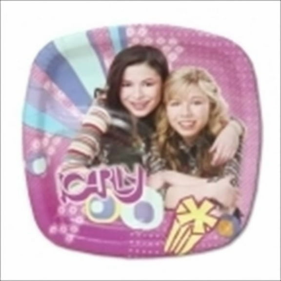 iCarly Small Pocket Paper Plates (8ct)