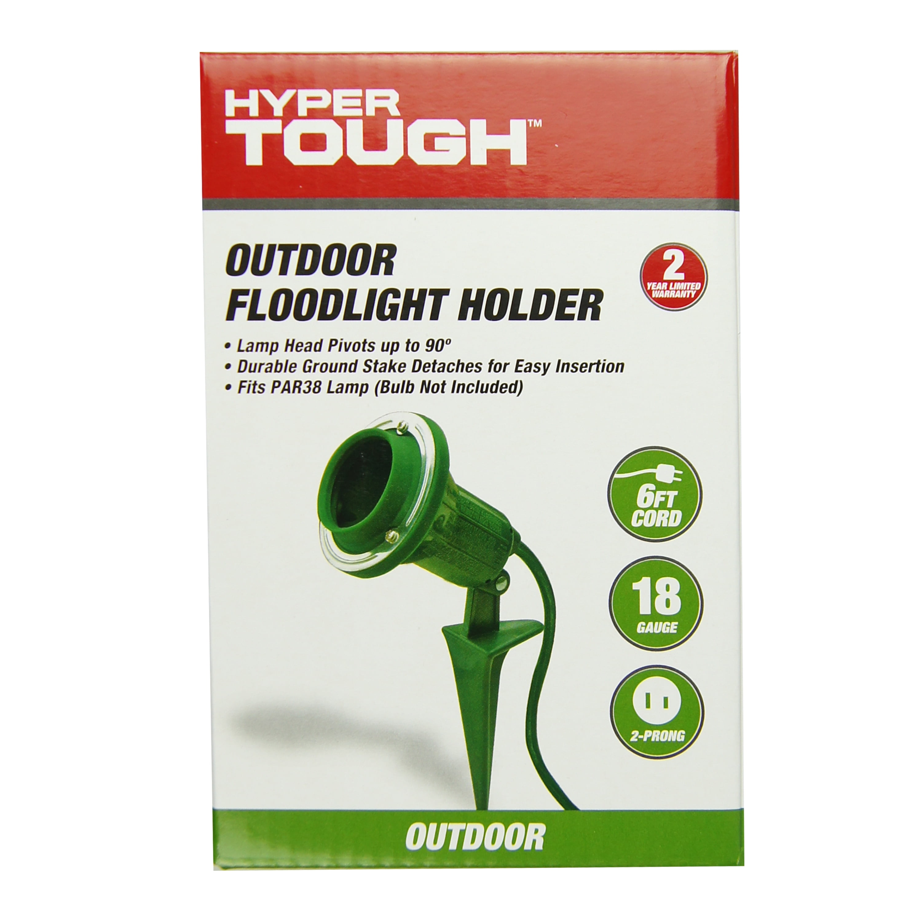 Hyper Tough Plastic Floodlight Holder