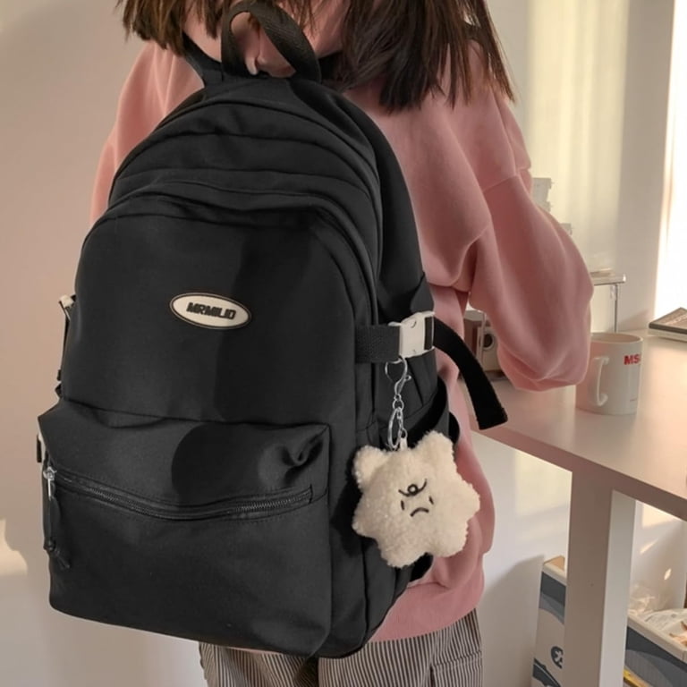 Faux Leather Daypack Backpack for Travel School Casual Cute Kawaii Rucksack Stylish Leather Backpack for Women - Small Fashion Backpack  main image 3