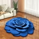 thumbnail image 3 of Sofa Vama Ropa de Cama Alfombra de flores 3D suave y antideslizante para comedor, dormitorio, hogar for Navideño, 3 of 4