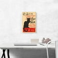 thumbnail image 2 of ARTCANVAS La tournee du Chat Noir 1896 Canvas Art Print by Theophile Steinlen - Size: 18" x 12" (0.75" Deep), 2 of 9