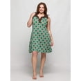 thumbnail image 3 of Plus Size Geometric Collared Sleeveless Mini Dress, 3 of 3