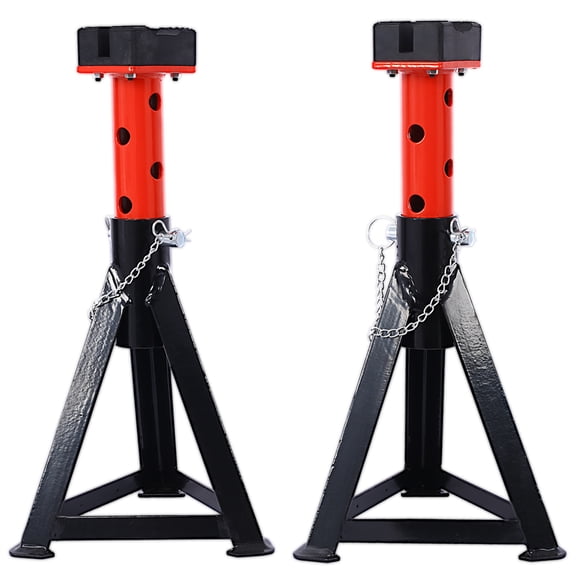 3 Ton Car Axle Jack Stand Adjustable Folding Pipe jackstands Height Lift Support Jack Stand Mount Car Accessories Repair Tool