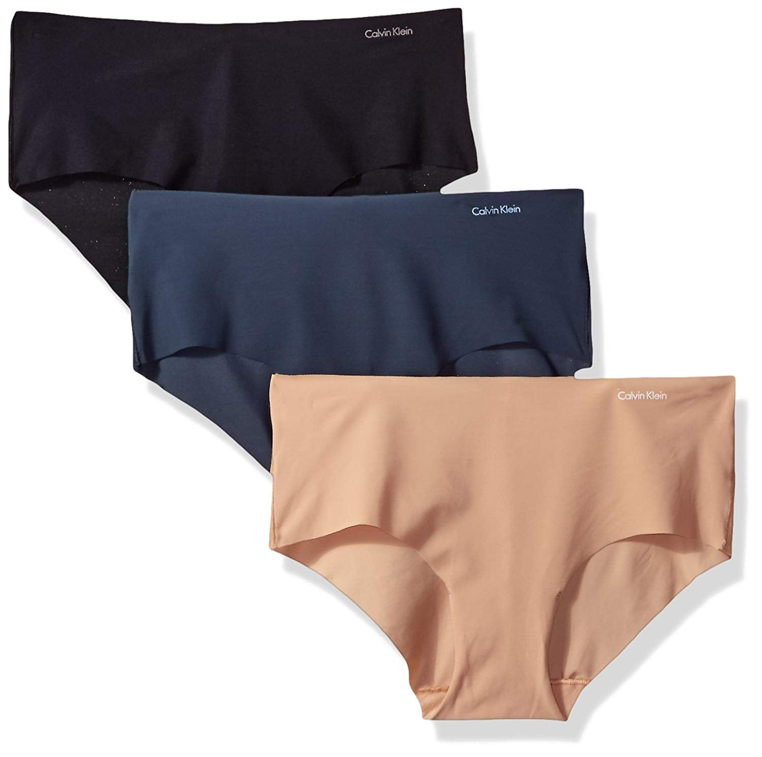 Calvin Klein Underwear WOMENS NO SHOW ATHLEISURE NOLA 3 PACK