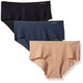 thumbnail image 2 of CALVIN KLEIN Intimates 3 Pack Black Solid Everyday Hipster Underwear Size: M, 2 of 6