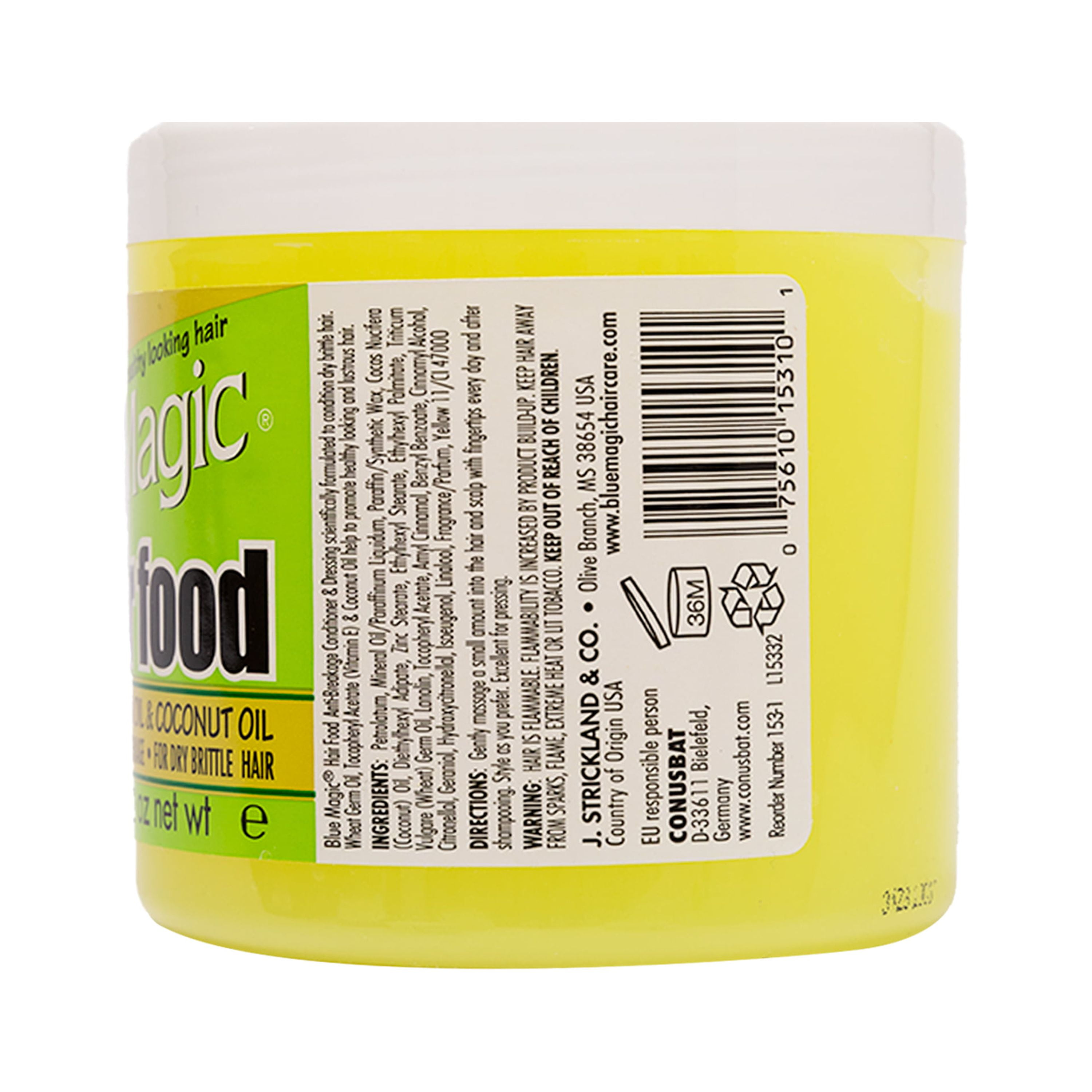 Blue Magic Hair Food with Wheat Germ Oil & Coconut Ireland