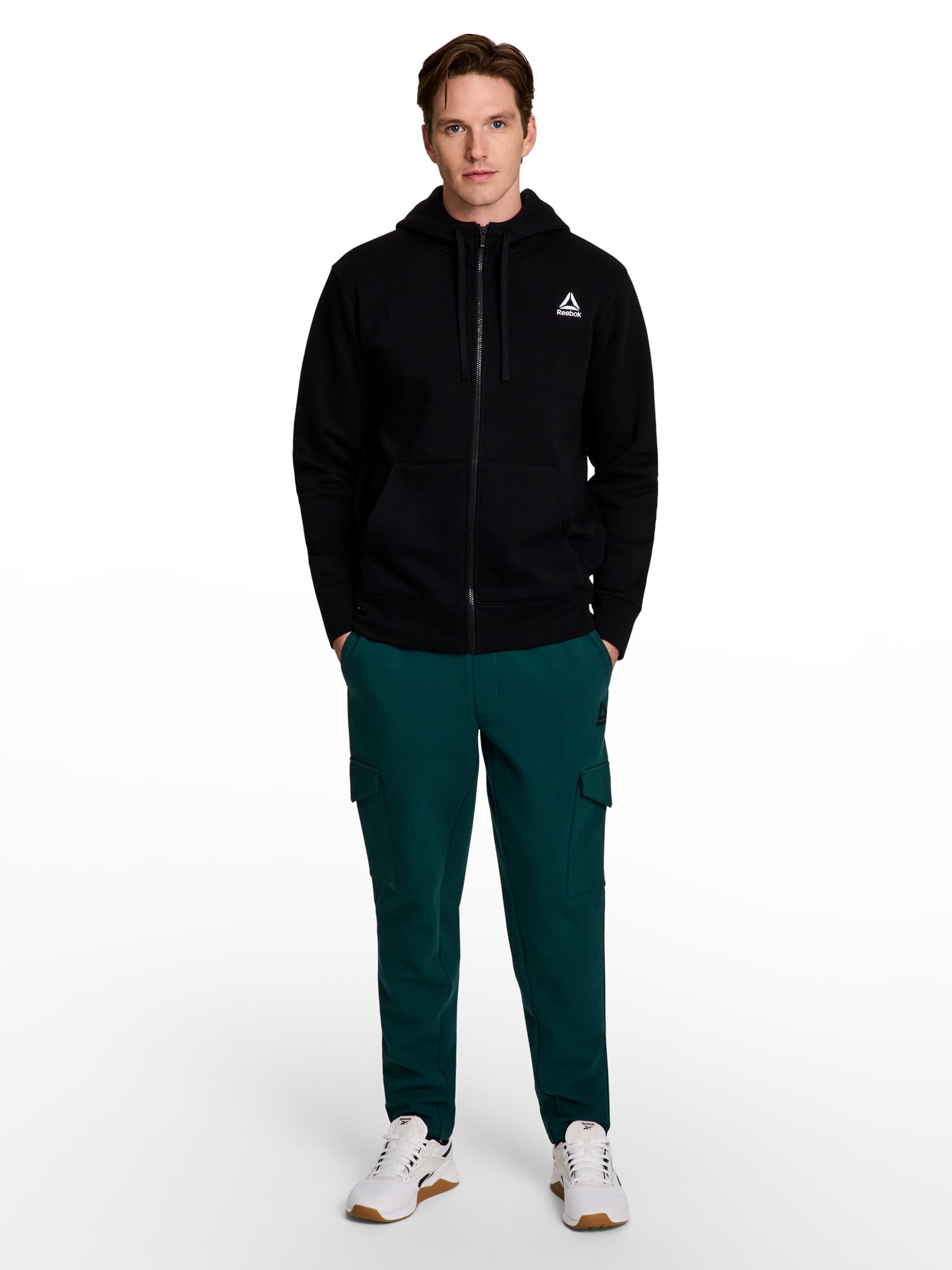 Reebok Men's and Big Men's Unwind Cargo Pants, up to Size 5XL