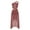 Dusty Pink, variant on Womens Elegant Modern Lyrical Dance Sleeveless Asymmetrical Flowy Long Maxi Dress Dusty Pink L