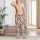 thumbnail image 2 of Fotbe Starfish Shell Pantalones de Pijama para Hombre, Pantalones de Dormir, Pantalones de Casa con Cintura Ajustable y Bolsillos-Small, 2 of 6
