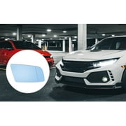 Unique Bargains Car Rearview Mirror Glass Replacement with Backing Blue Heated Right